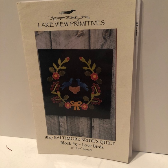 Twelve LAKE VIEW PRIMATIVES quilt patterns. All intact and ready for you to use - Picture 9 of 14